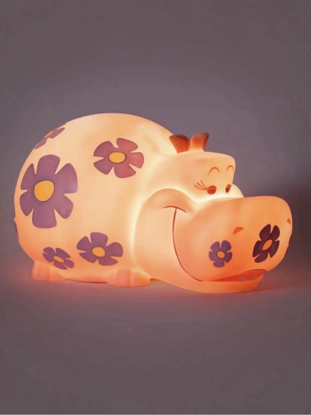 NEW Disney Parks it’s a small world Light-Up Hippo Desk Top Lite Figure NWT